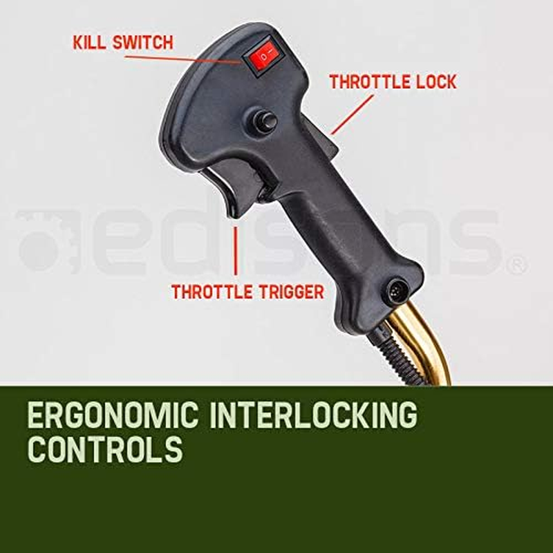 Baumr-Ag 65Cc Brushcutter Whipper Snipper Trimmer Brush Cutter Multi Pole Tool image number 4