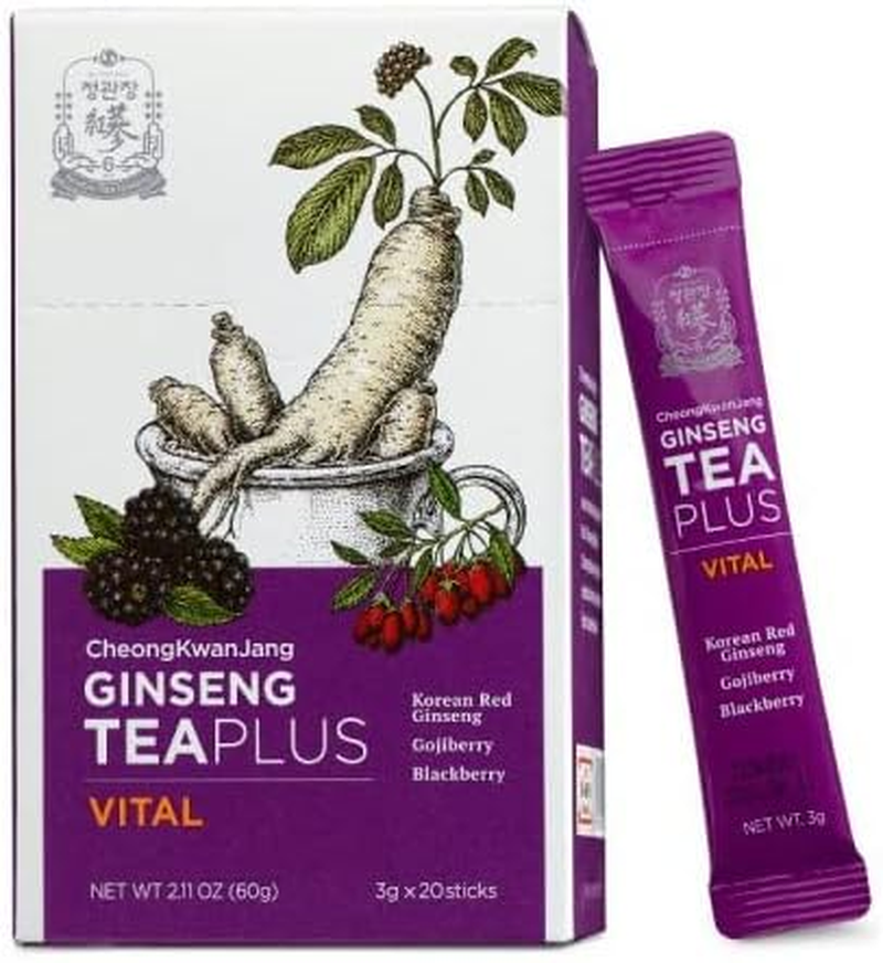 Cheongkwanjang Teaplus-Vital Korean Red Ginseng Tea image number 2