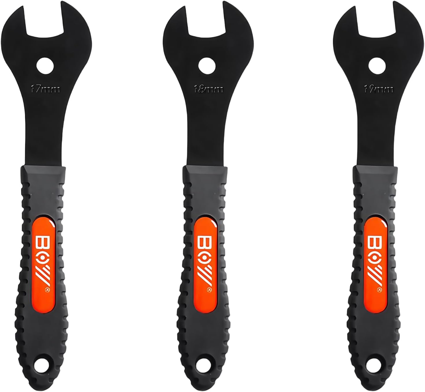 Phidinova Bicycle Pedal Cone Wrench, TPU Material, 7 X 7 X 2.2 Cm (2PCS Wrench 13-14-15-16Mm)