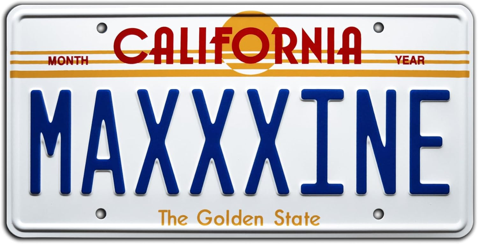 Maxxxine | Mia Goth | Metal Stamped License Plate image number 5