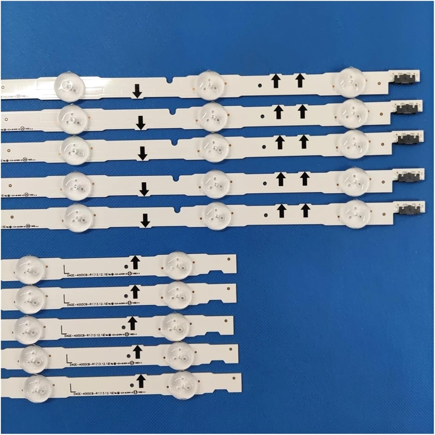 TV Bulbs for UE40J5120AU UE40J5150AS UE40J5170AS UE40J5373 UE40J5500 LED Bar Backlight Strip Line Ruler D4GE-400DCA-R1 400DCB-R2 image number 2