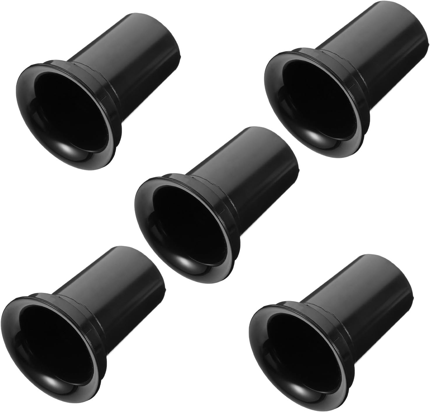 SHOWERORO 5 Pcs Plastic Replacement Subwoofer Port Tubes 82X110Mm Bass Reflex Speaker Accessory for Home Audio Subwoofer Speaker Parts image number 3