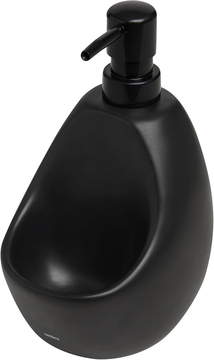 Umbra Joey Kitchen Soap Pump with Scrubby Holder, Black, 24 Pieces