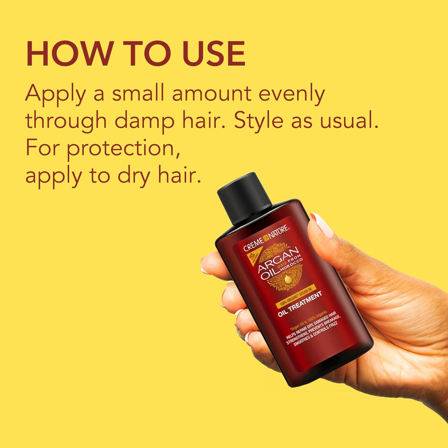 Creme of Nature Argan Oil Treatment, 3 Ounce image number 4