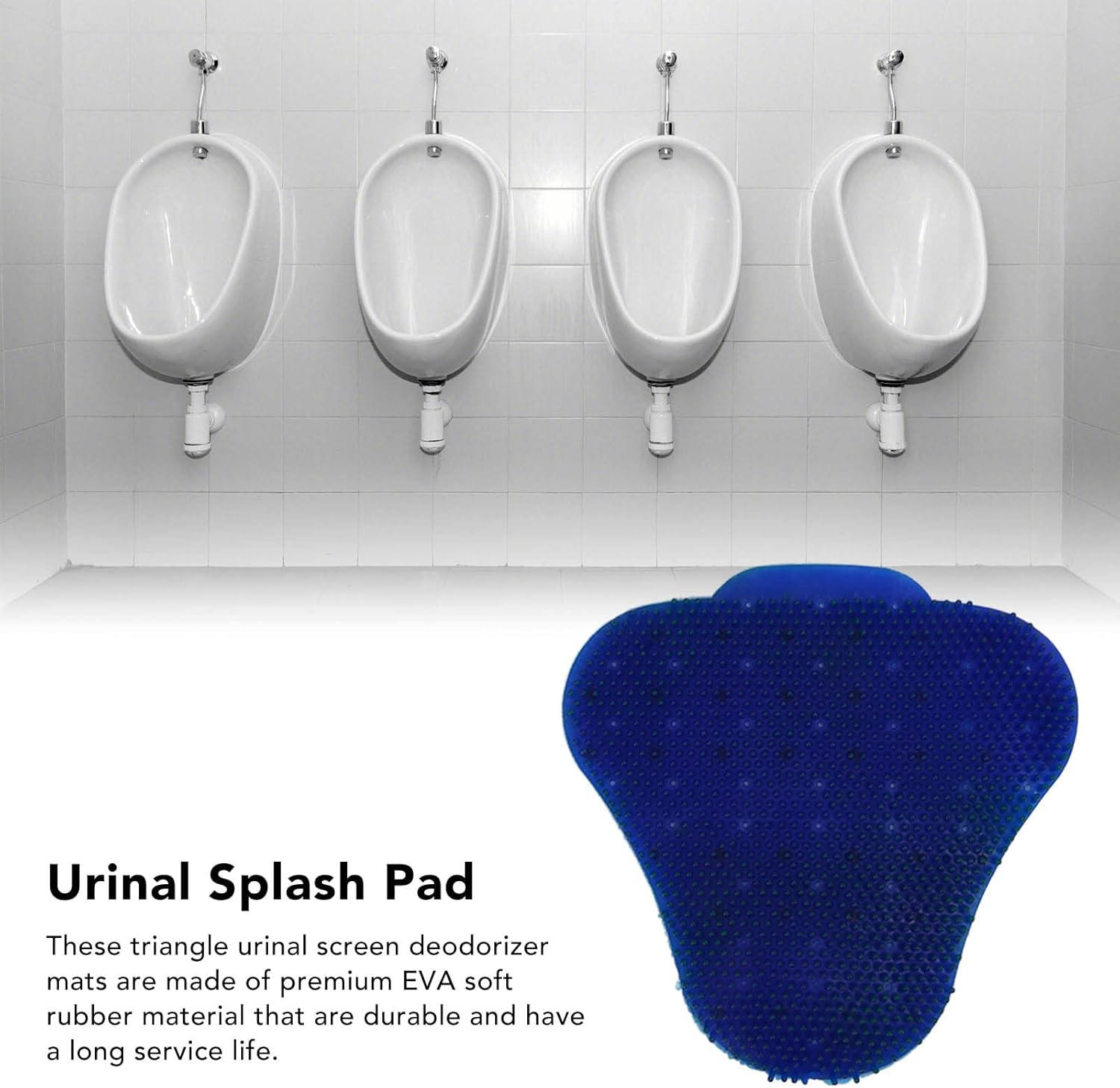 Urinal Screen Deodorizer, Urinal Cakes Anti-Splash Odor Eliminator for Toilets, Splash Reducing Mats with Long Lasting Odor Freshener for Restrooms in Restaurants, Bars, Schools & Offices(3#)