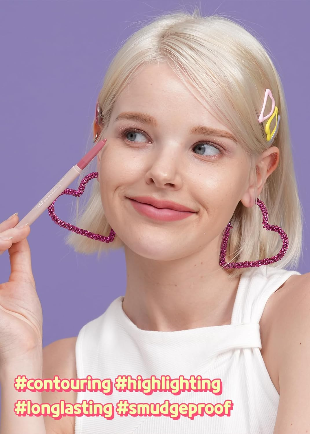 COLORGRAM under Eye Highlighter Stick 03 Real Tone | Silky-Smooth Long-Lasting Highlighter & Contouring Stick for Smudge-Proof, Shining Daily Makeup | K-Beauty Face Highlighters & Luminizers - 03 Real Tone image number 5