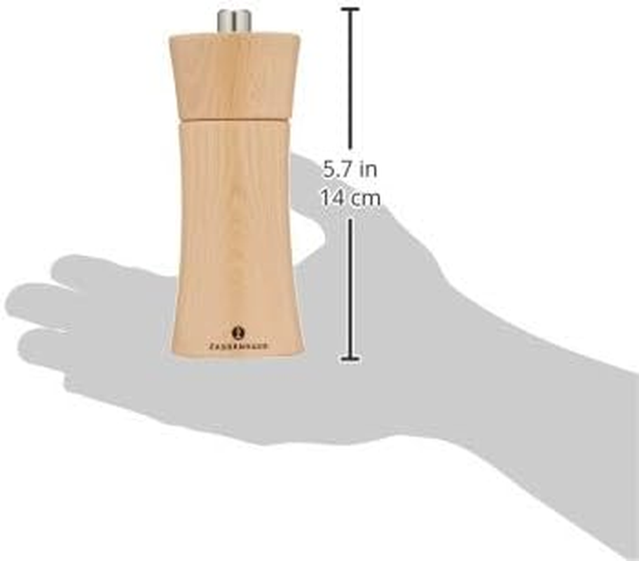 Zassenhaus ZAS-021080 Frankfurt Pepper Mill, Natural Beech, ZAS-021080 image number 2