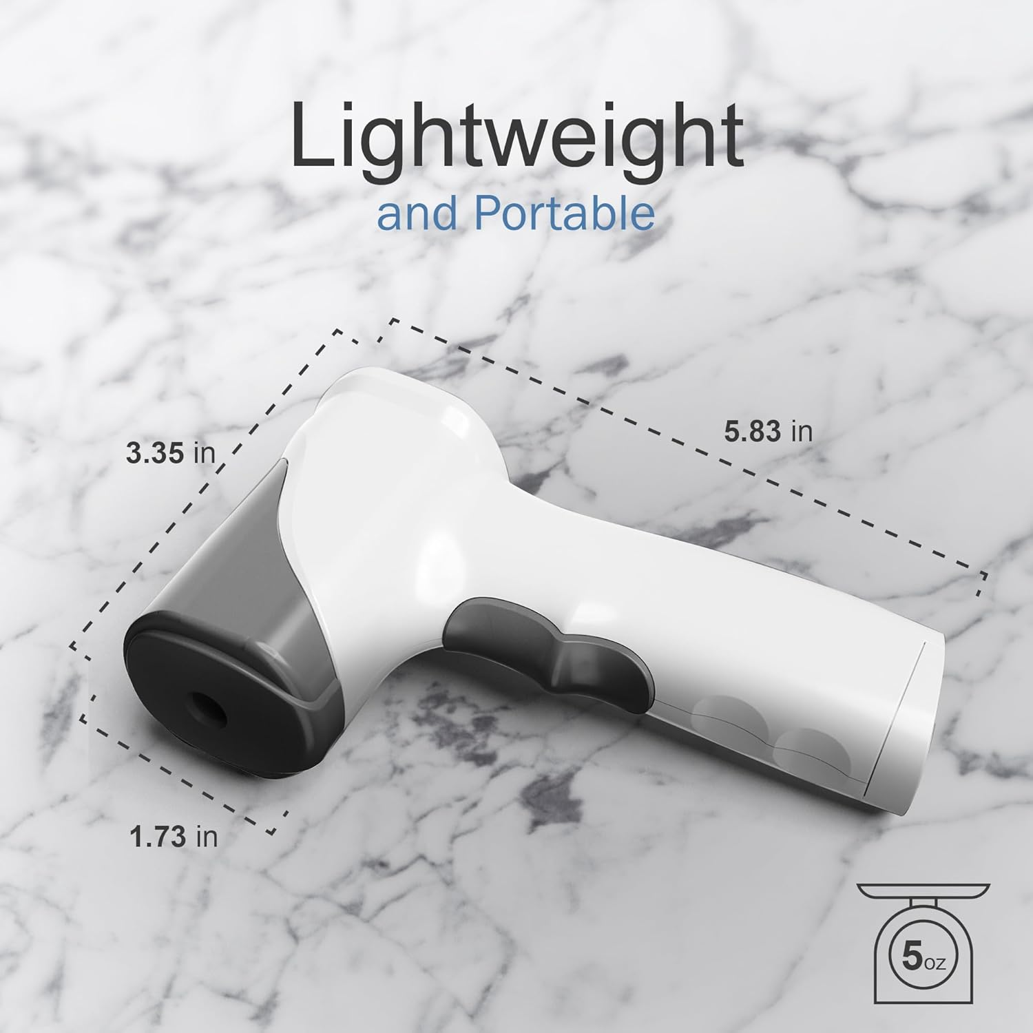 Medical Grade Non-Contact Infrared Forehead Thermometer, Digital Thermometer Gun for Adults & Babies, 1S Instant Results image number 3