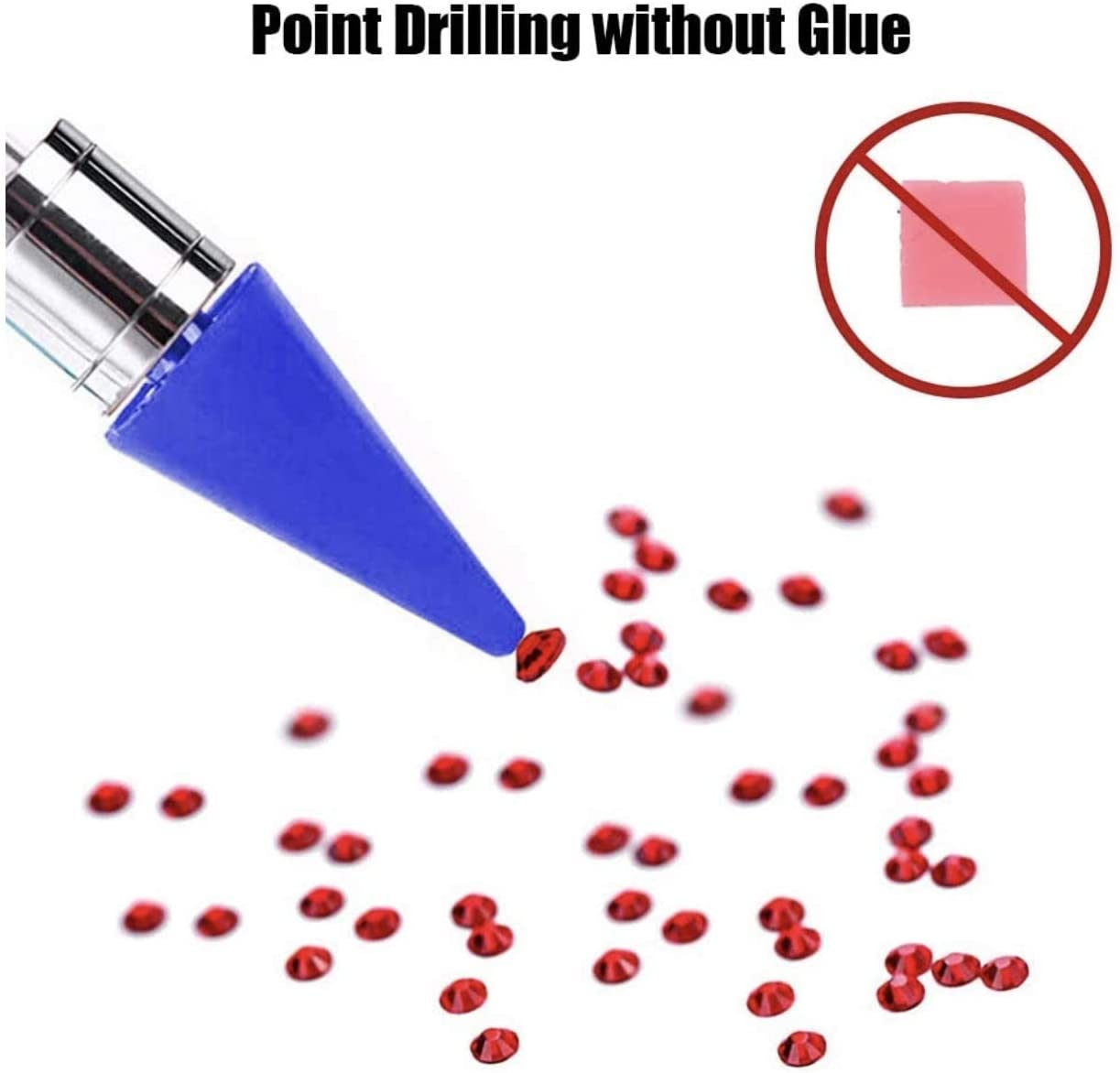 Diamond Painting Pens, 2Pack, No Wax Needed, Diamond Art Pen/Tools, Self-Stick Drill Pen, Specialty Design 5D DIY Painting with Diamonds Accessories Kits by Dpg-The Diamond Painting Group image number 2