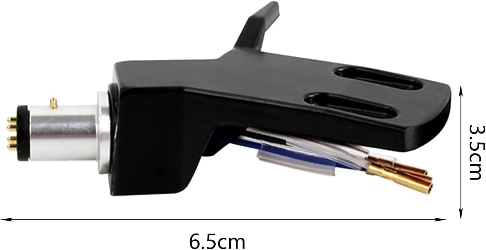 Turntable Headshell Headshell Record Turntable Technics Replacement Aluminium Alloy Phono Cartridges Lps Audio Phono Cartridges, Black image number 2