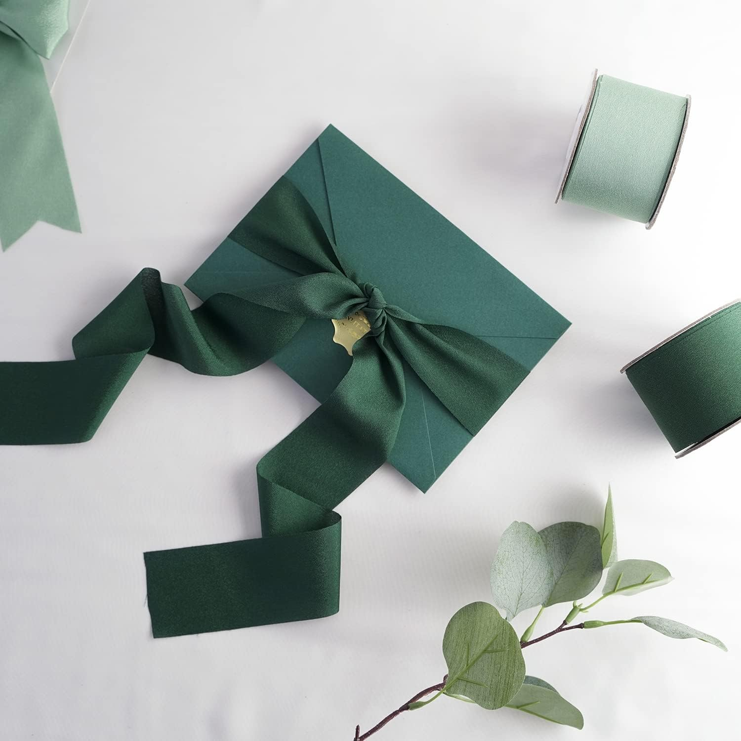 Grosgrain Ribbon Light Brown Wedding Decor Ribbon for Gift Wrapping Bow,Brown,1.5 Inch X 25 Yd image number 6