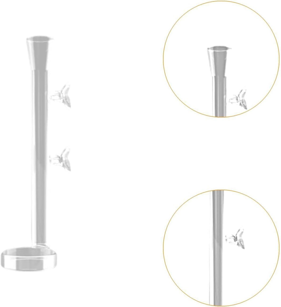 MFMEXUL Elegant Glass Feeder Tube for Aquatic Creatures, 20Cm image number 2