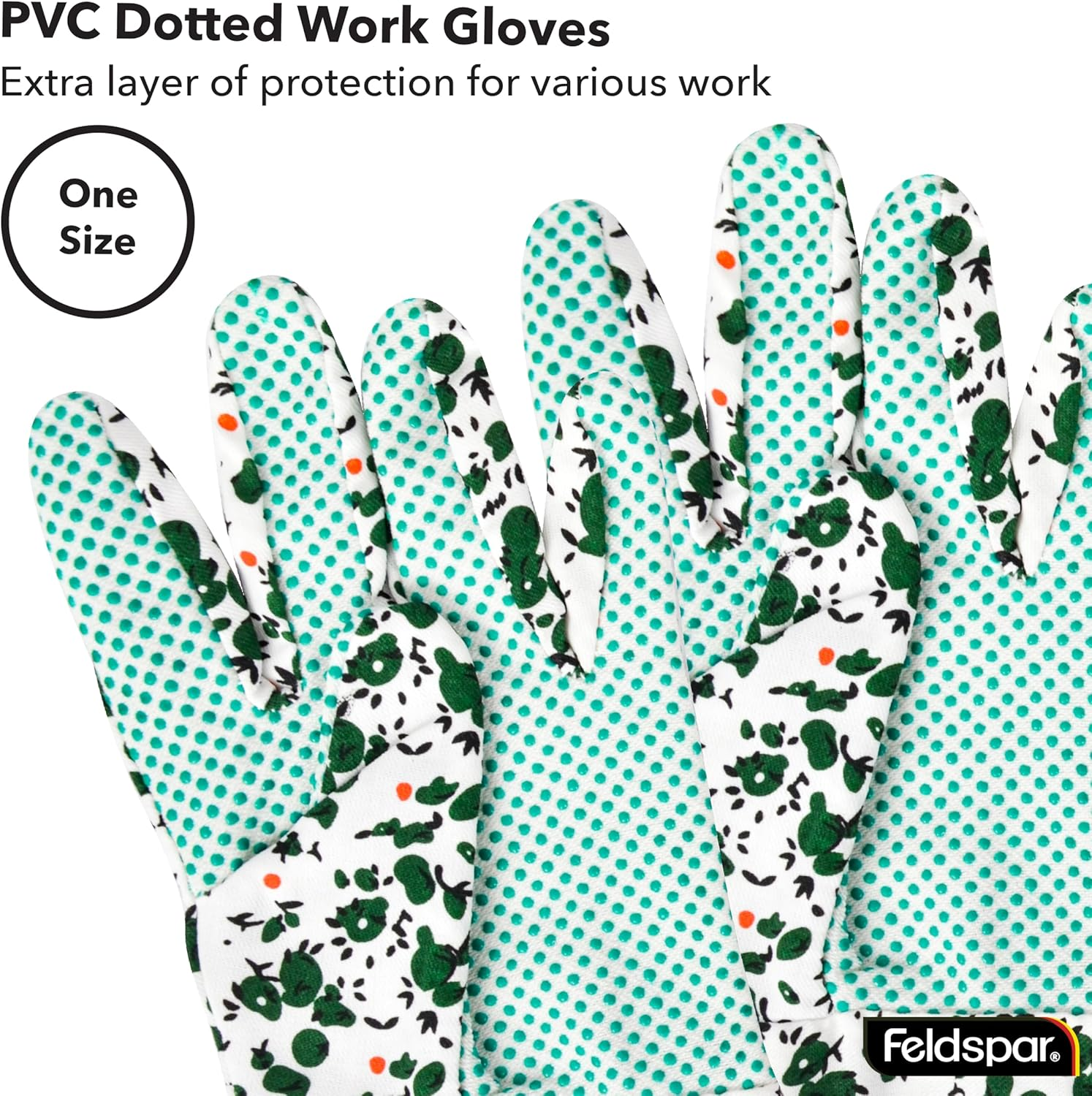 Feldspar Ladies Garden Gloves 1 Pair, 3 Assorted Color image number 2