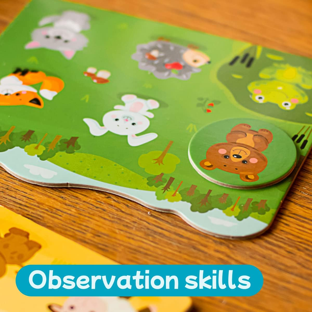 Lotto Game (With 6 Fields and 36 Chips) What Are the Girls Dreaming About? Lotto Games for Kids - Colourful Jigsaw Board Games for Toddlers - Early Educational Toddler Games Set image number 1