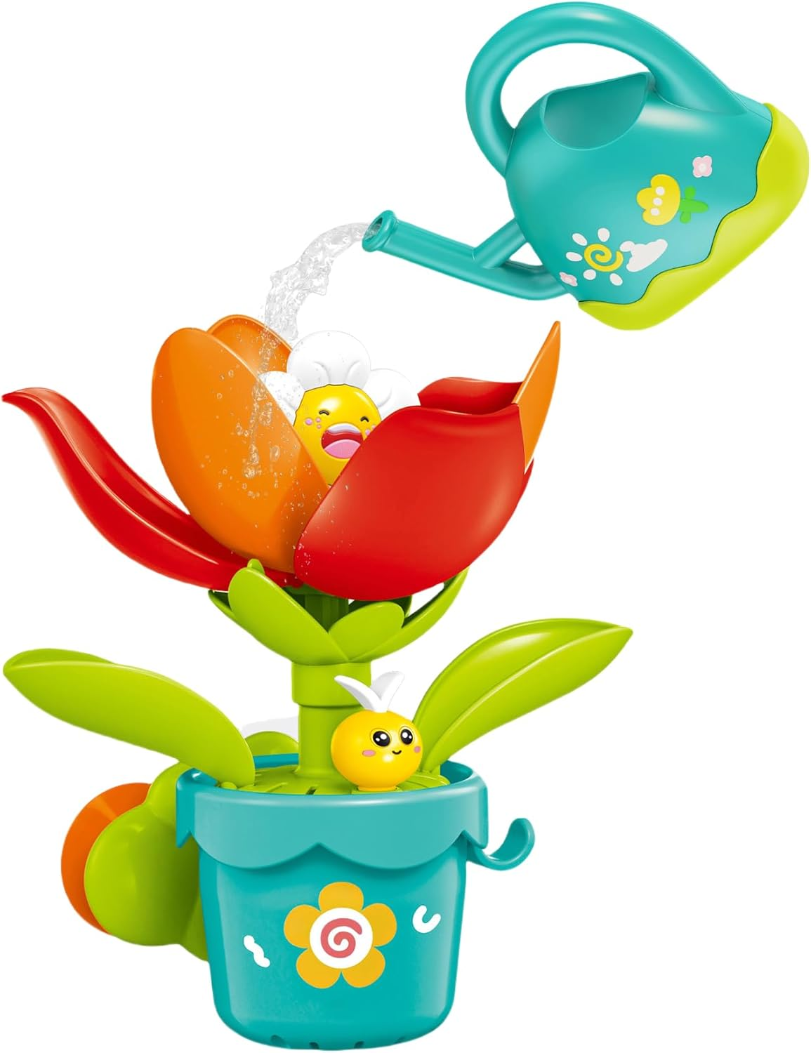 Baby Bath Toy, Bath Toy Watering Toy Set a Toy That Simulates Watering Flowers Badabulle Bath Toy image number 1