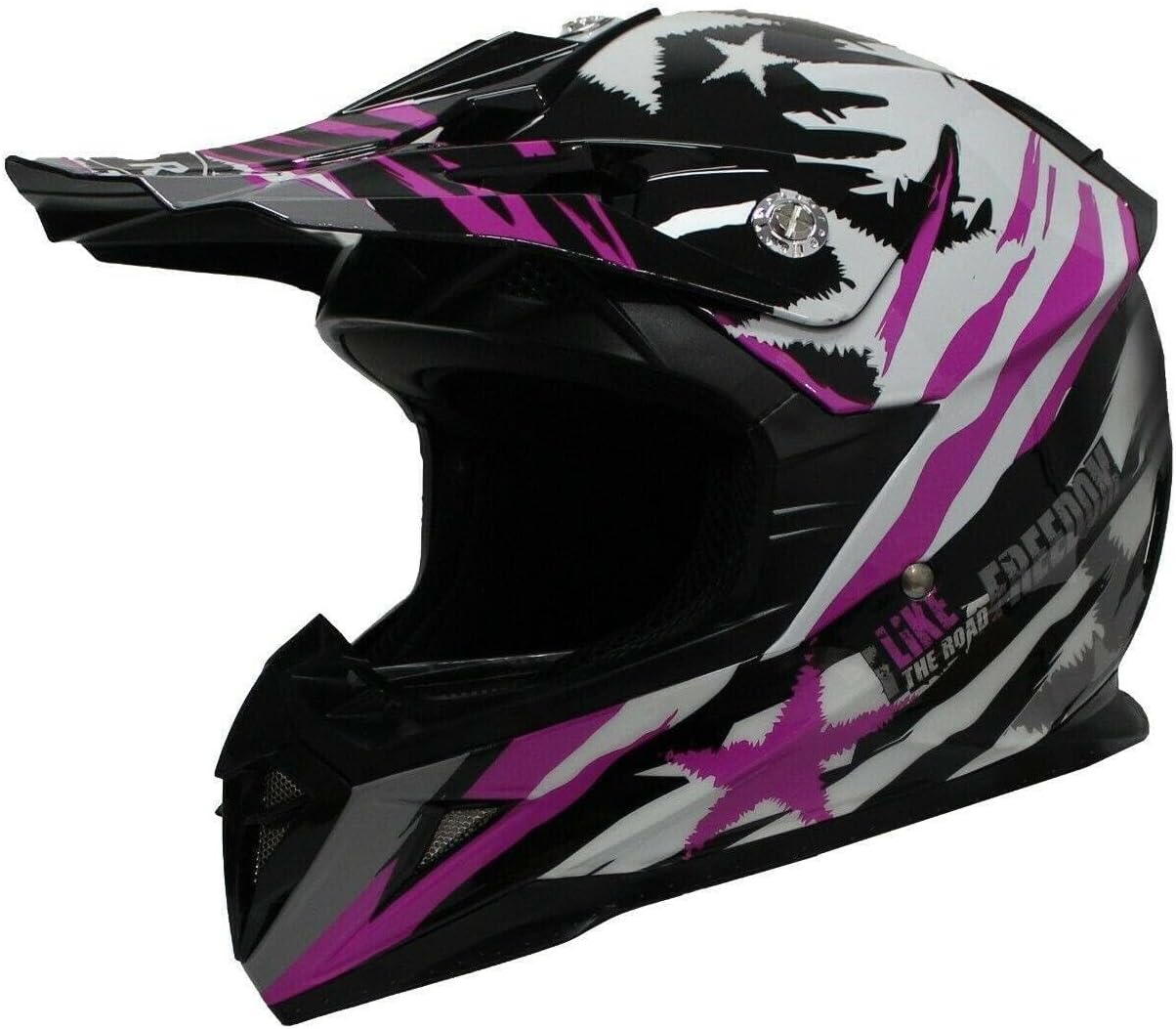 Dirt Bike MX Helmets - Motocross Dirt Bikes Offroad Full Face Motorcycle Helmets, Dirt Bike Helmets for Kids - Youth Small
