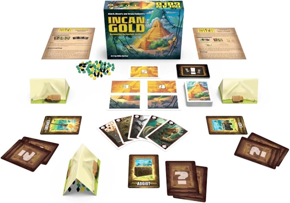 Eagle-Gryphon Games Incan Gold - Recovering the Ancient Artifacts (2024 Edition) image number 1