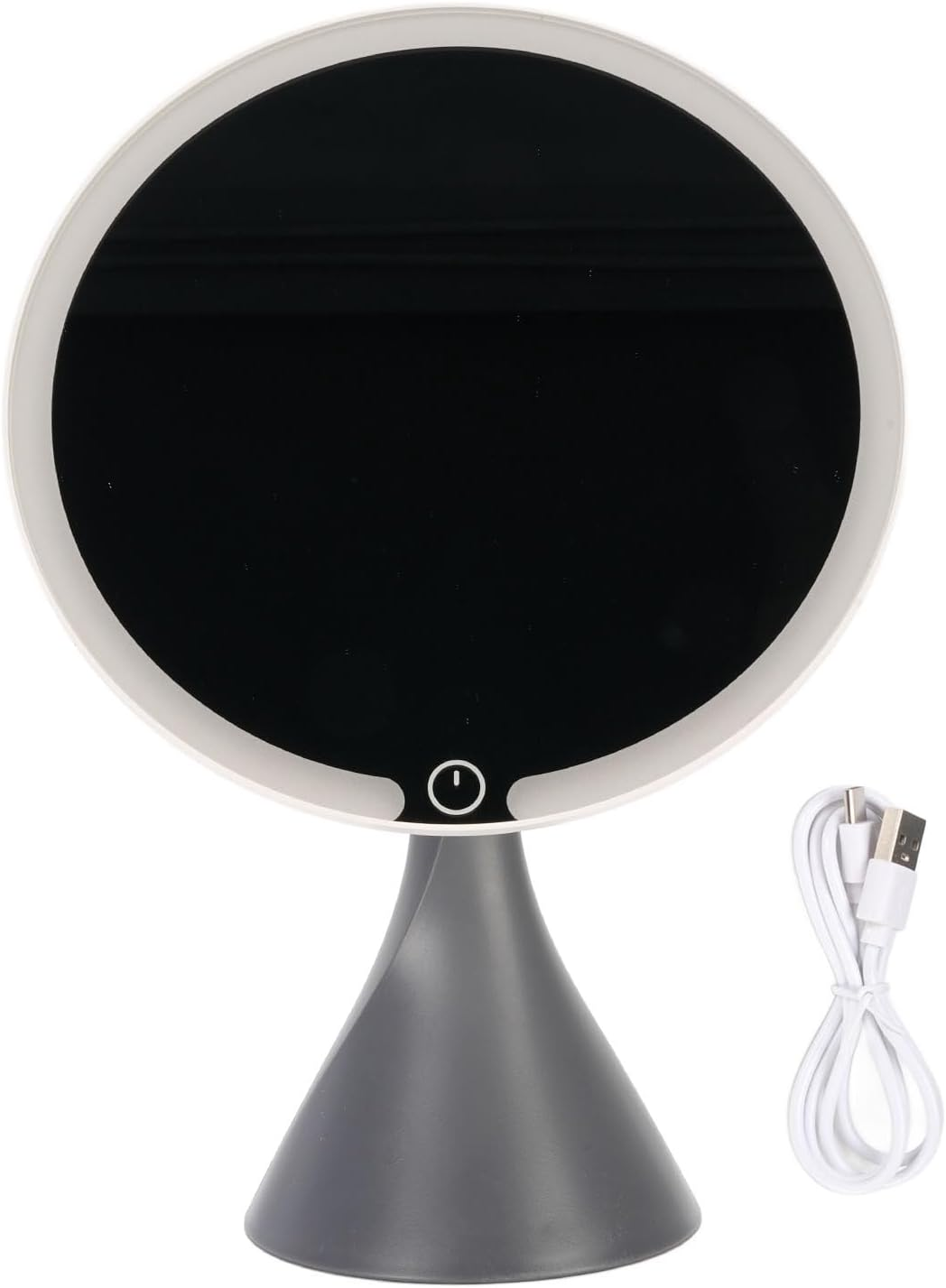 Dpofirs Rechargeable Travel Makeup Mirror, Portable Mirror with 3 Easy Settings, Illuminated Vanity Mirror for Women and Girls image number 2