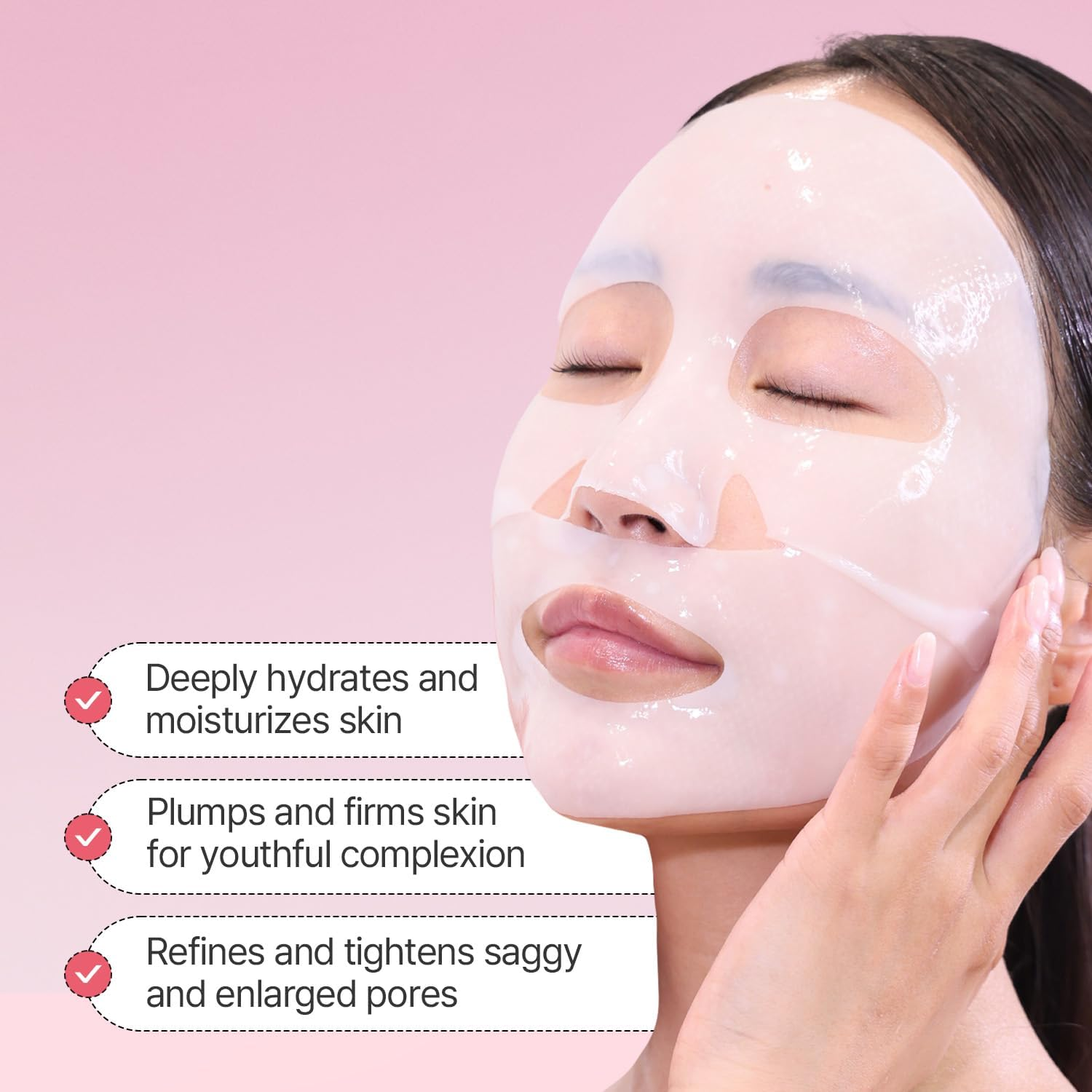 Torriden CELLMAZING Collagen Firming Gel Facial & Neck Sheet Mask (Pack of 4) | Covering Neck Mask | 5D Collagen Complex, Amino Acid Complex, Peptide image number 1