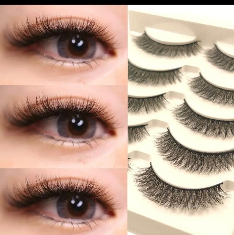 Tung Pyt Ltd Magnetic Eyelashes，Eyelashes，Magnetic Lashes- Natural Look - Reusable False Lashes with Applicator | No Glue or Eyeliner Needed | Soft & Comfortable Wear | Perfect for Glasses Users | Black image number 2