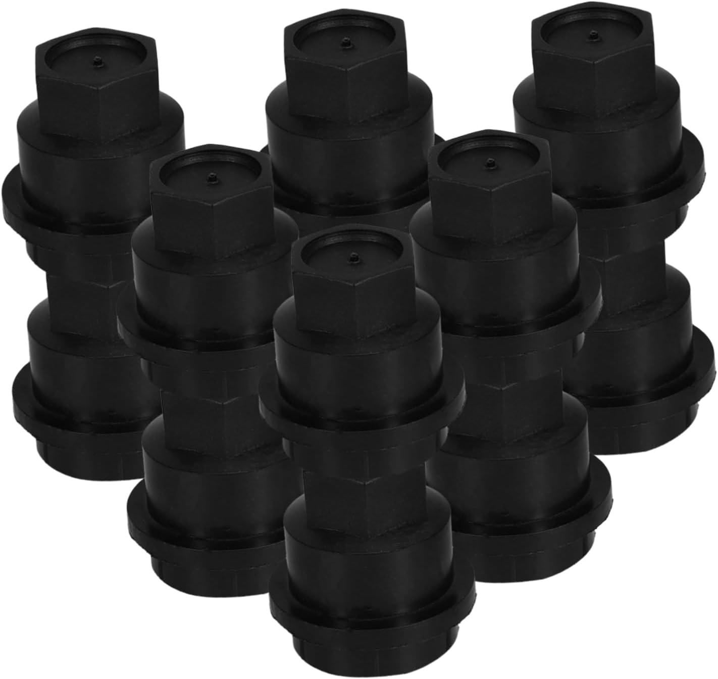 COSMEVIVI 20Pcs Lug Nut Covers for Car Wheels Wheel Nut Caps Trailer Tire Accessories Automotive Tire Bolt Caps Easy Install Car Accessories image number 4