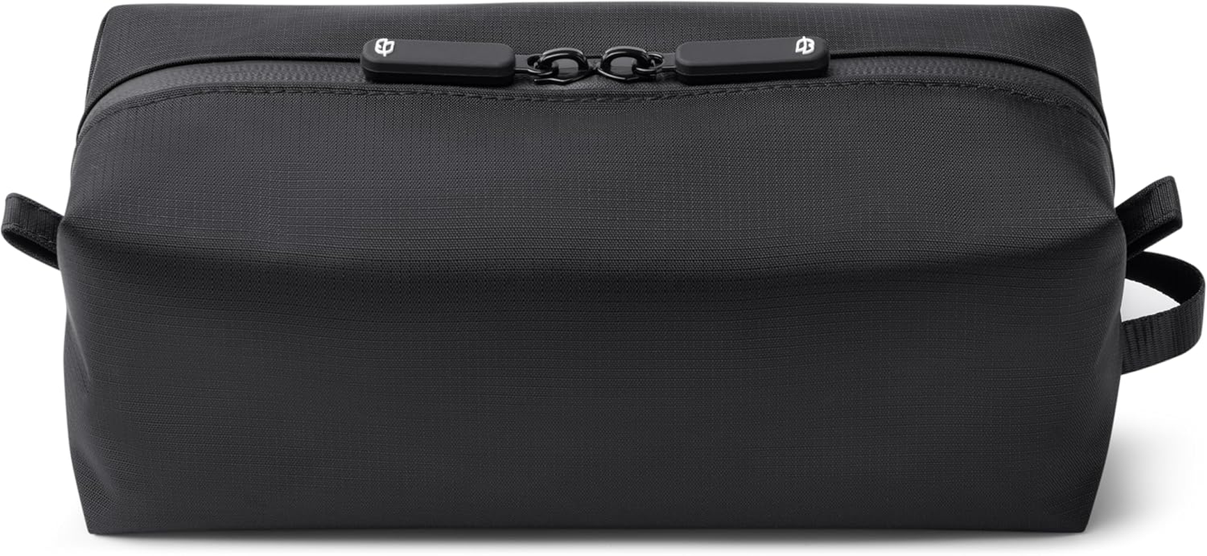 Comfyable Small Toiletry Bag for Men, Slim Mini Toothbrush Bag, Dopp Kit, Electronics, Tech, Gym, Water-Resistant Essentials Organizer, Black+, Medium, Functional image number 4