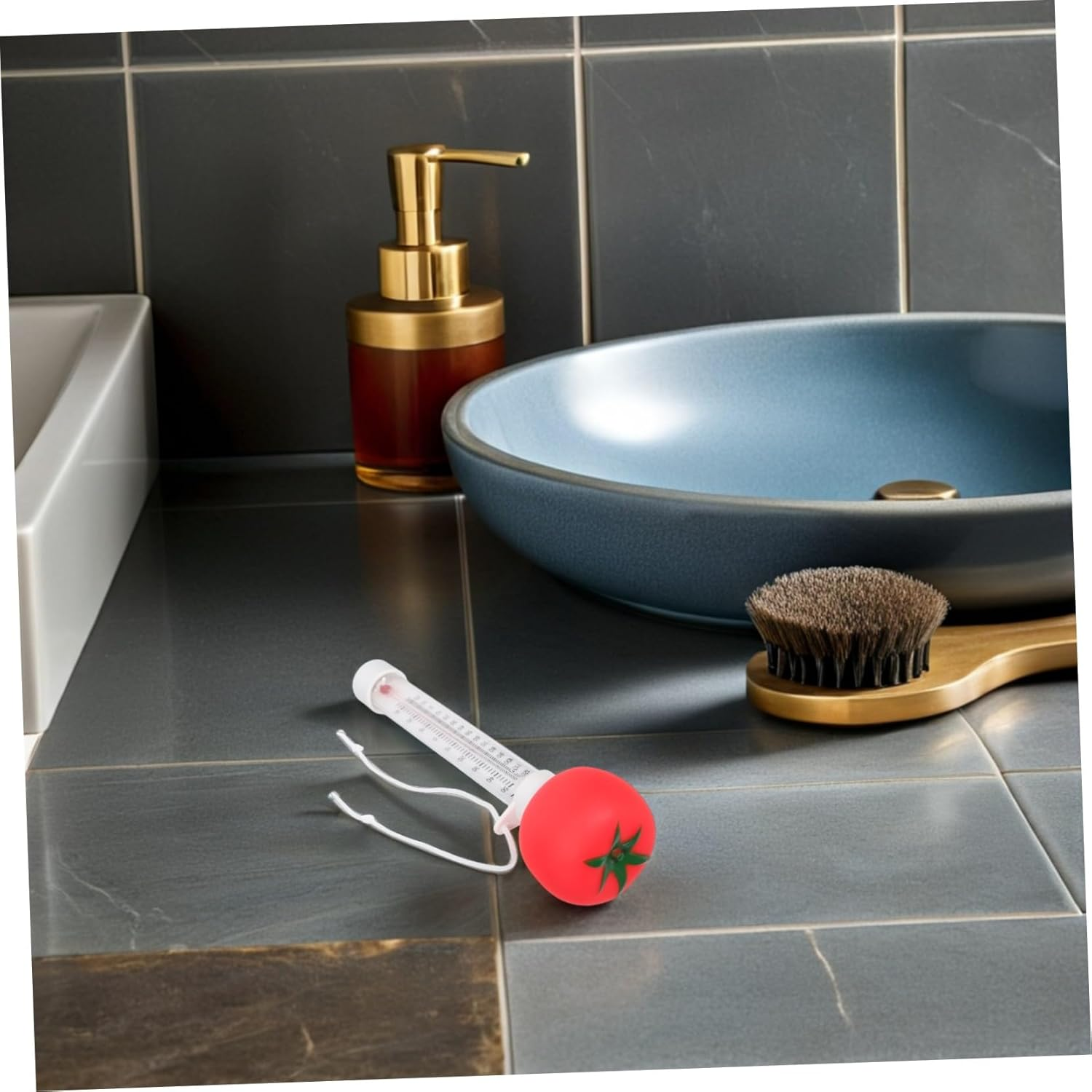 NUOBESTY Floating Cartoon Water Temperature for Bath Pools Accurate Sensor Easy-Read Display Balloon Design Floating Thermometer for Spas Hot Tubs and Aquariums image number 2