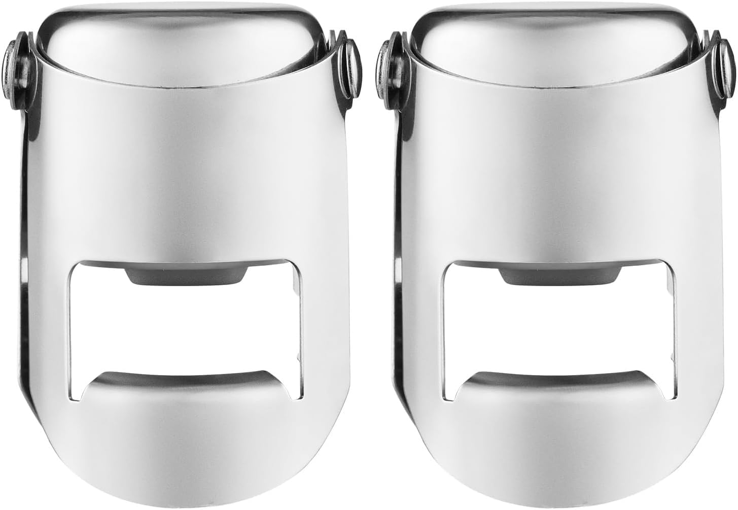 Maxwell & Williams Cocktail & Co Champagne Stopper Stainless Steel image number 2