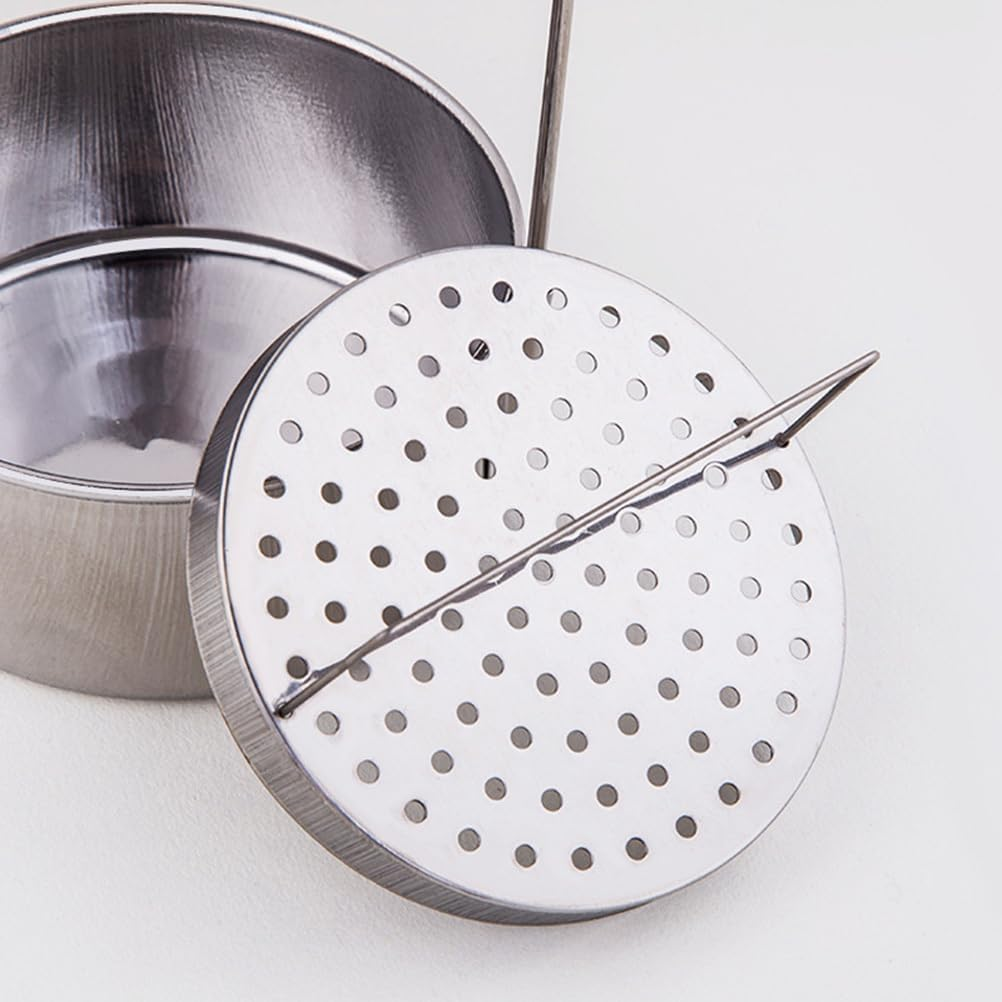 TEHAUX Paint Brush Cleaning Tub, Artist Brush Basin, Stainless Steel Paint Brush Washer, Artist Brush Cleaner, Art Brush Bucket Watercolor Brush Cleaner Plastic Wash Bucket No Cover Brush Holder image number 4