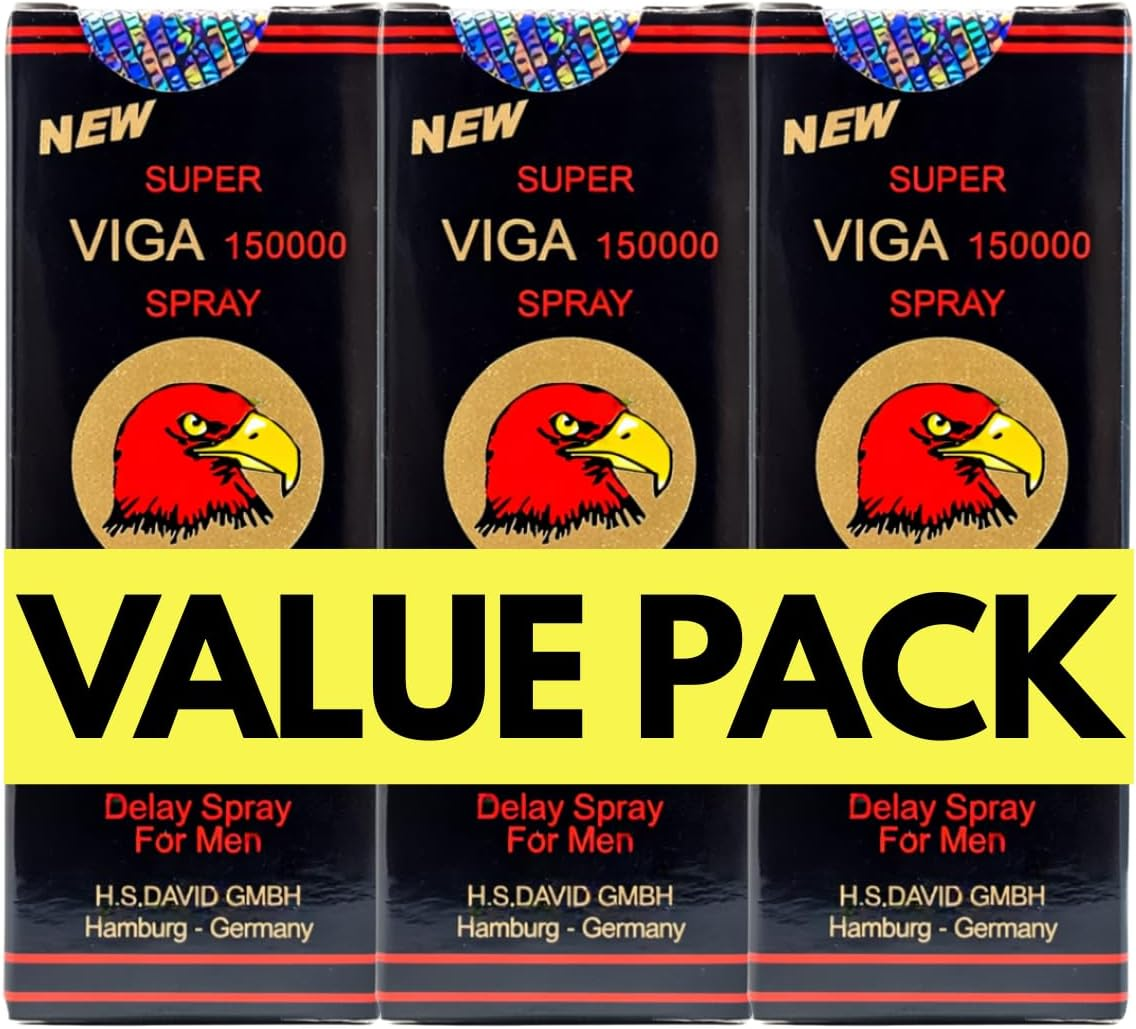 3 PACK | Super VIGA 150000 Desensitizing Delay Spray for Men | Last Longer in Bed | 150 Sprays | for Premature Ejaculation PE | Helps Prolong Climax image number 5