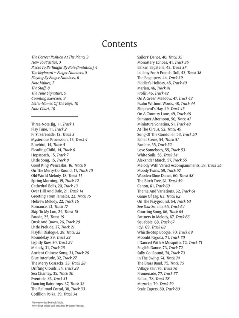 THE JOY of FIRST-YEAR PIANO (BK/CD): a Method and Repertory for the Beginning Pianist