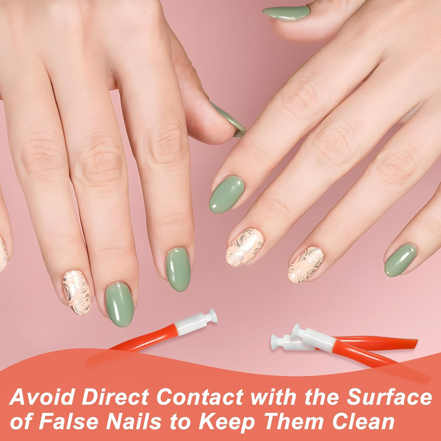 Multifunctional Suction Cup Nail Tool 3PCS, Nail Art Suction Cup for Easy Application and Removal, Suction Cup Nail Art Tools for Professionals and DIY Enthusiasts, Essential Nail Technician Tools image number 3