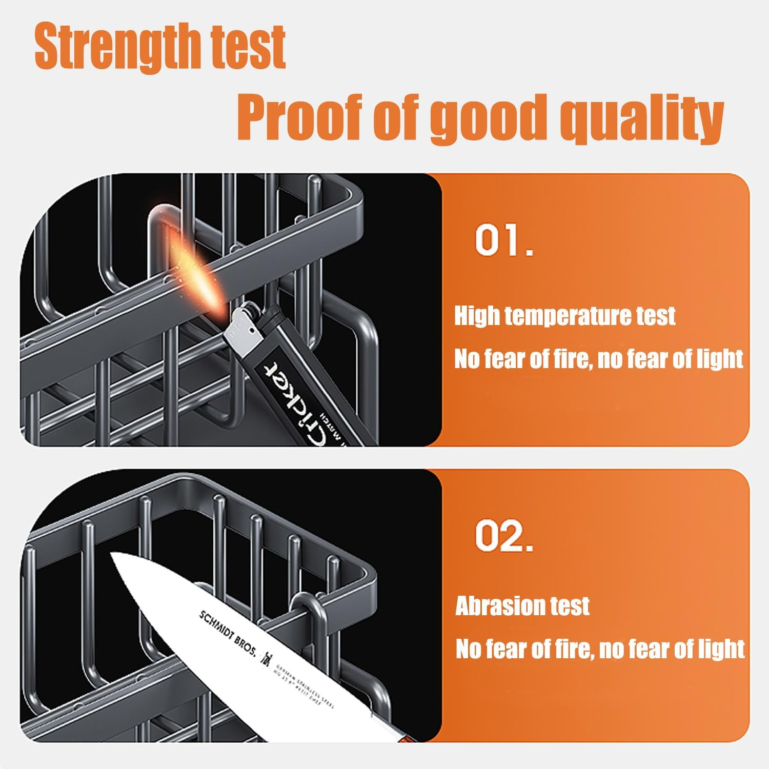 Stainless Steel Sink Organizer with Removable Storage, Drain Pan and Pipe for Kitchen and Bathroom (Gray) image number 1