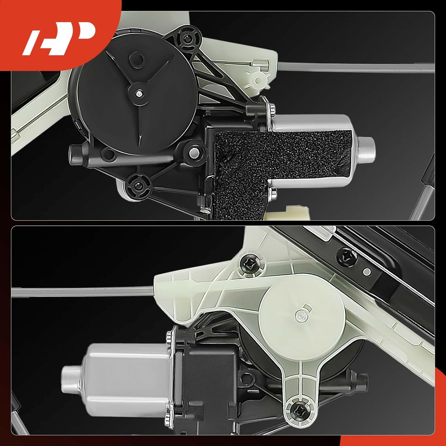 A-Premium Power Window Regulator with Motor Compatible with Land Rover Discovery L462 2017-2020 with Auto-Up Front Passenger Side image number 3