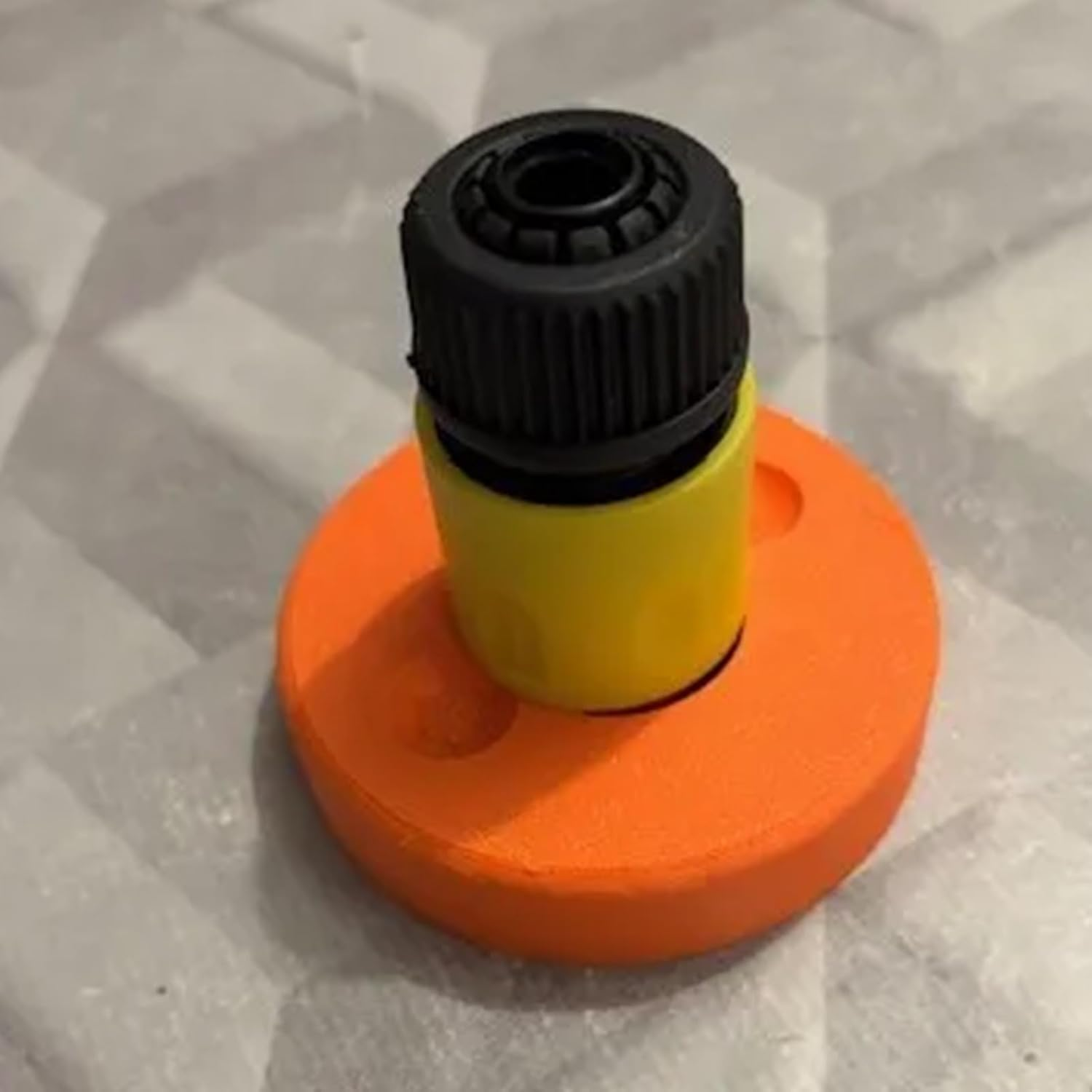 RV Fresh Water Inlet, 3.03 Inches, Leak Proof Tank Adapter for City Connection, Replacement Filler Hatch with Secure Cap Design, Vehicle Boat Trailer Accessory for Outdoor Camping Travel Use image number 3