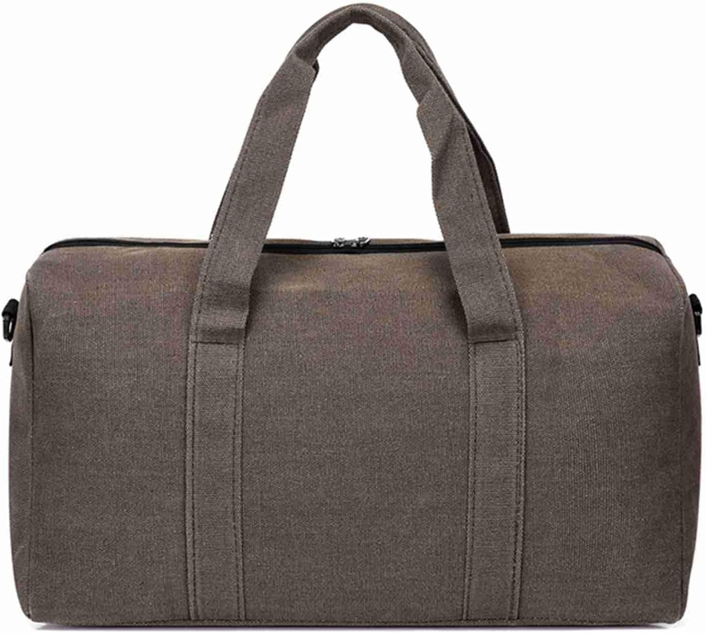 Duffel Bag for Travel, Travel Bags for Women, Travel Toiletry Bag with Carrying Handles, Large Capacity Canvas Travel Bag, Can Hold a Computer, Khaki, S image number 4