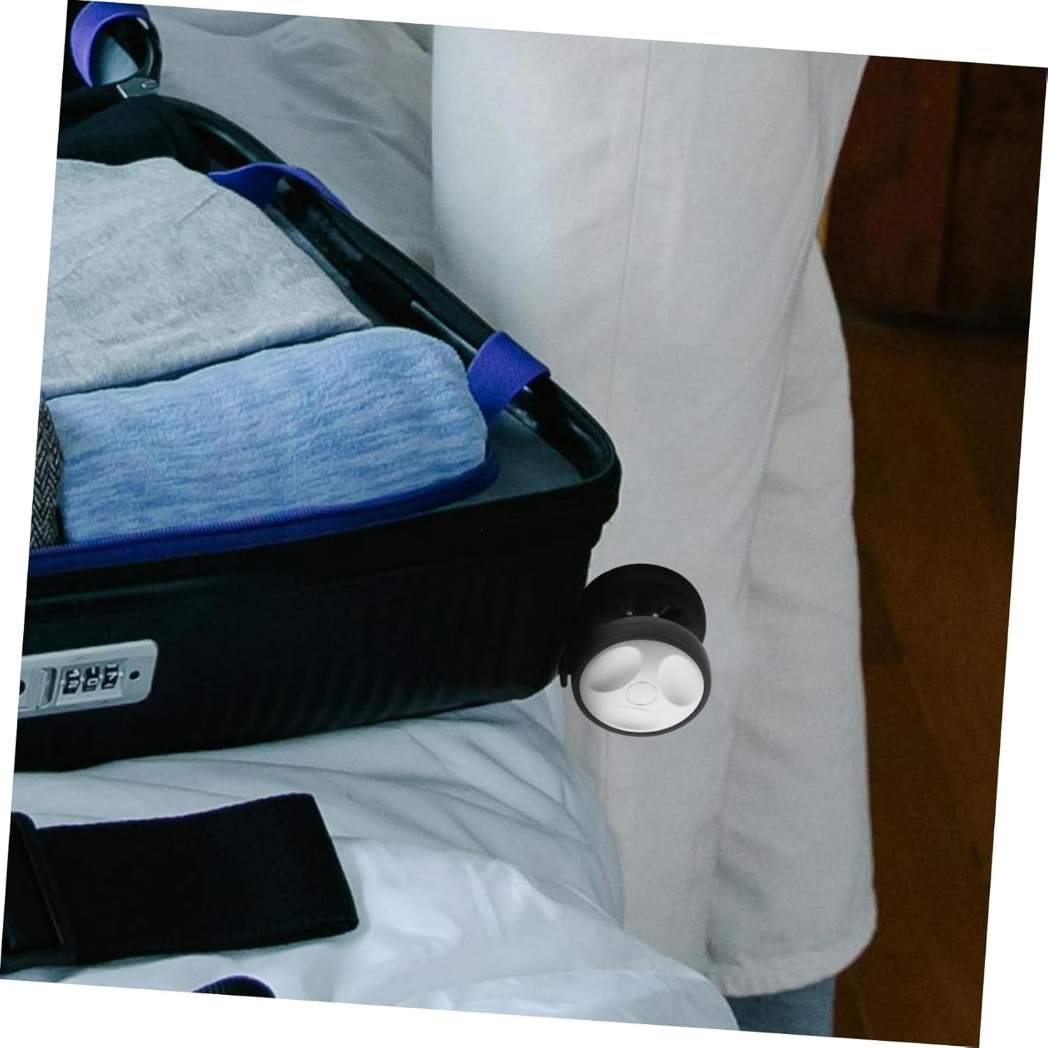 LIFKOME Travel Suitcase Wheel Luggage Small Wheel Replacement Plastic for Suitcase Trunk image number 2