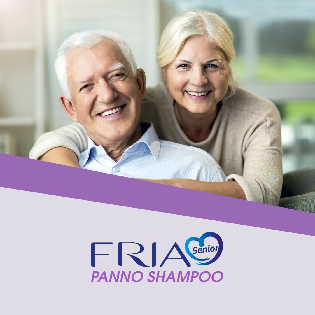 Fria Senior Shampoo Cloth Pack of 4