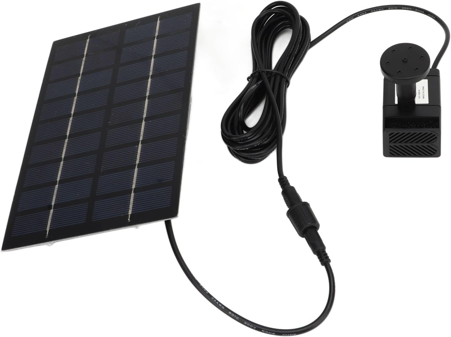 High Stability Solar Water Solar Water Pump Kit, Solar Pond Pump Pump Kit 9V 1.8W anti Clogging Mesh Solar Pond Pump for Bird Baths, Easy Mounting image number 3