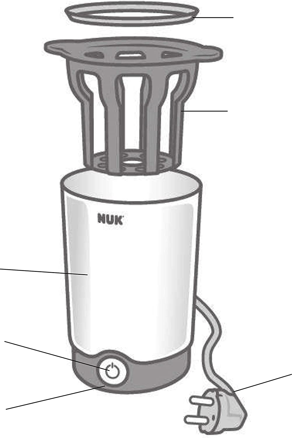 NUK Thermo Express Bottle Warmer image number 1