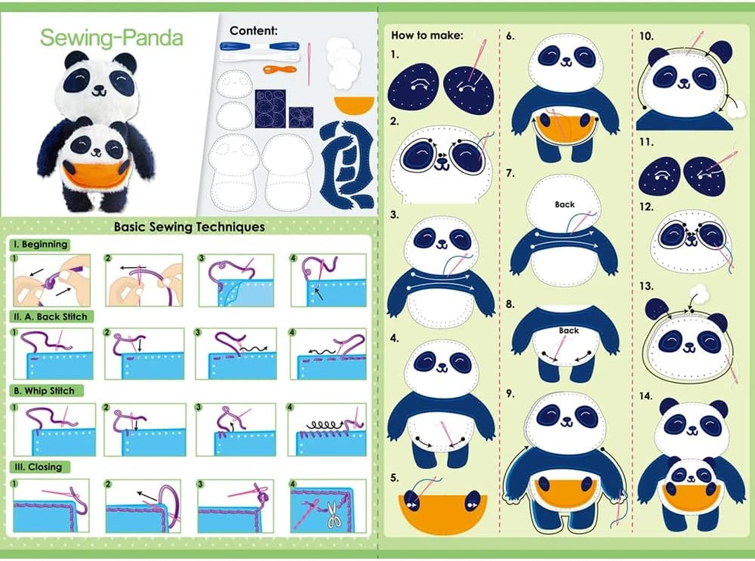 Avenir - Sewing My First Doll Panda image number 1