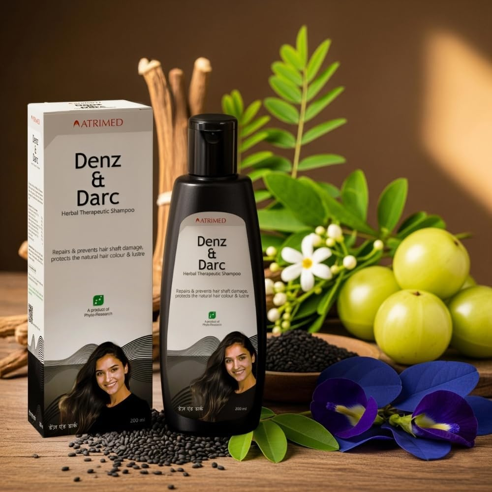 Atrimed Denz and Darc Shampoo 200Ml, Pack of 2 image number 6