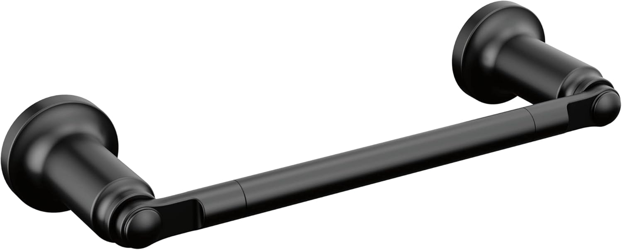 Delta 73508-BL Saylor Bath Hardware Towel Bar, Matte Black