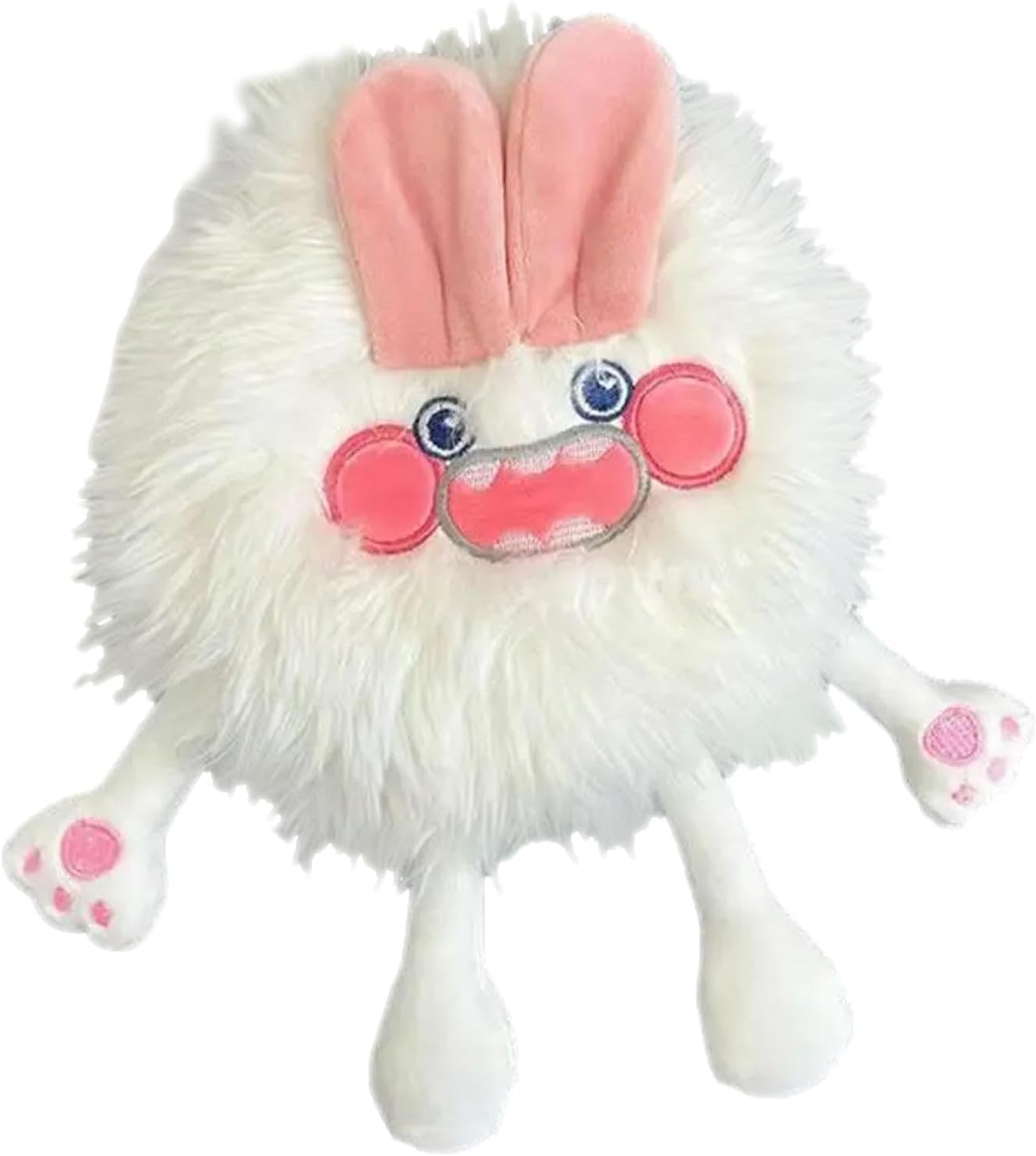 Rubber Hot Water Bottle - Cartoon Creature Design Hot Water Pouch,Leakproof Neck Warmer, Reusable Hand Warmer for Teen, Girls, Neck image number 4