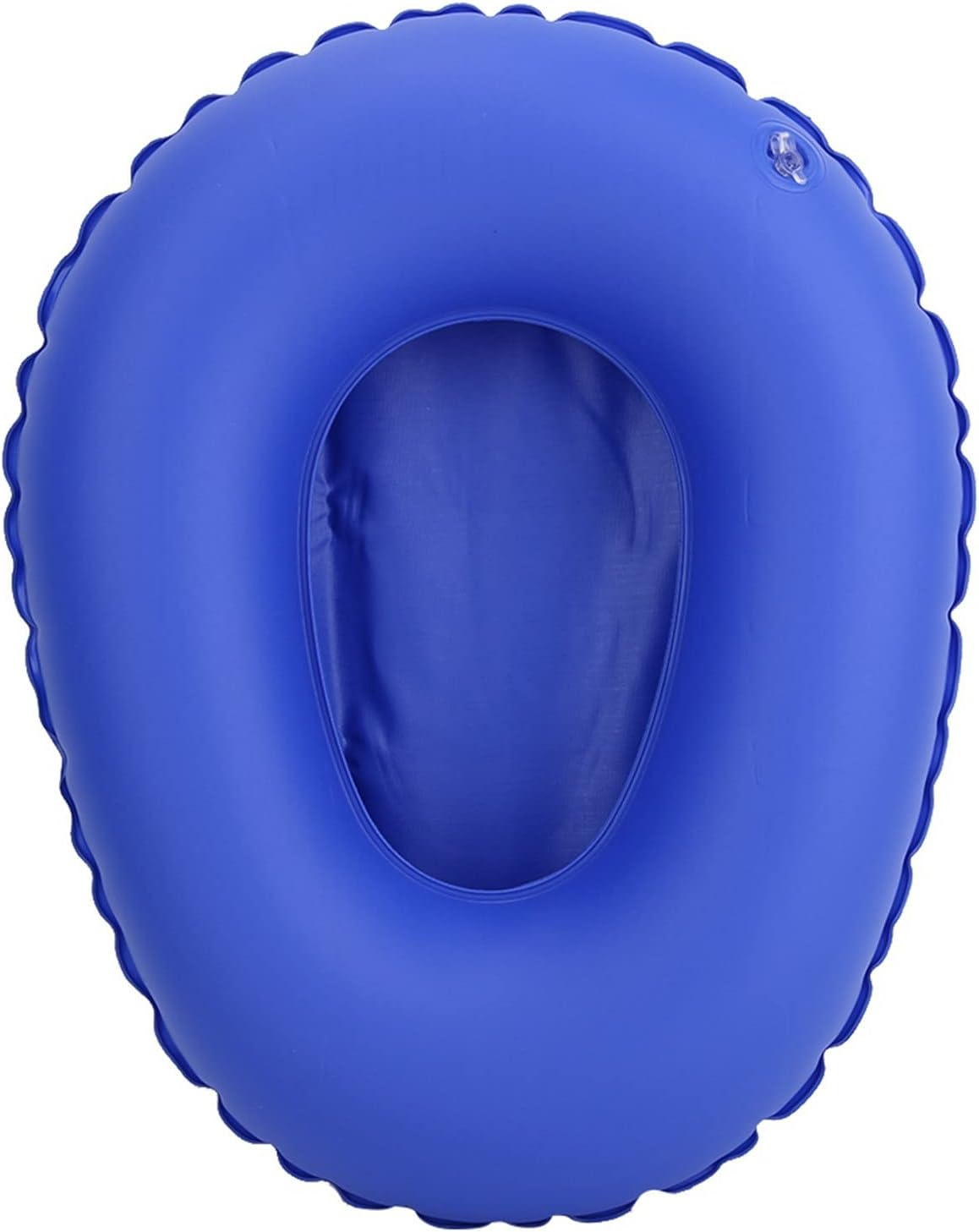 Inflatable Bed Pan with Air Pump, PU Bedpan for Patients, Elderly & Post-Surgery Care,Ergonomic Pressure Relief, Portable & Easy Clean