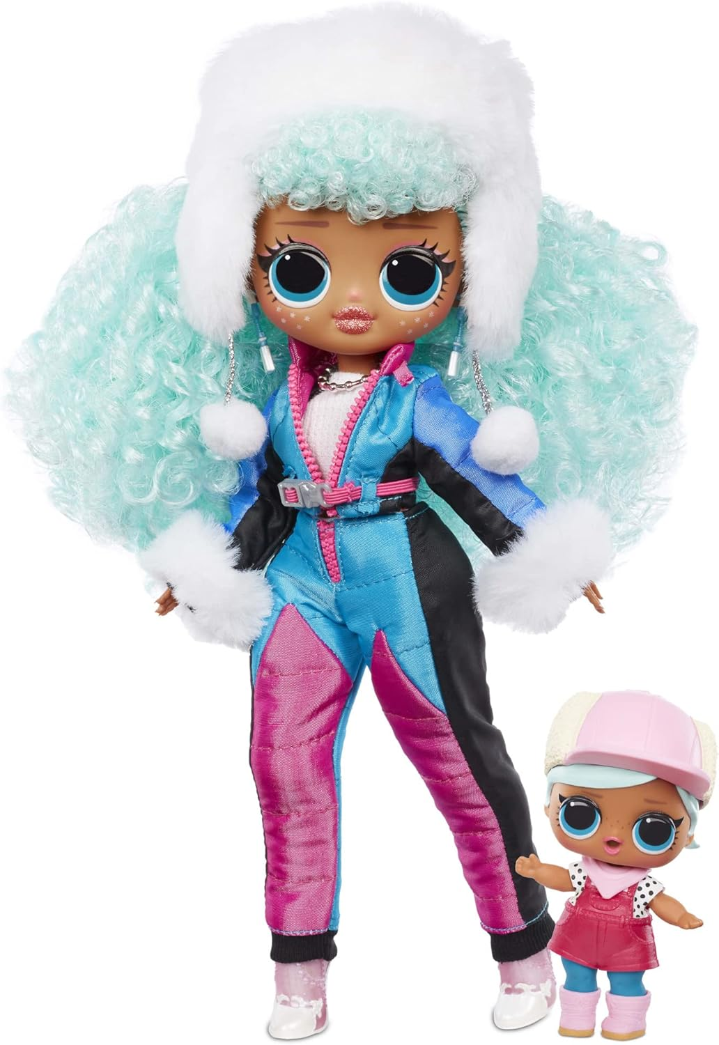 L.O.L. Surprise! O.M.G. Winter Chill ICY Gurl Fashion Doll & Brrr B.B. Doll with 25 Surprises (570240) image number 4