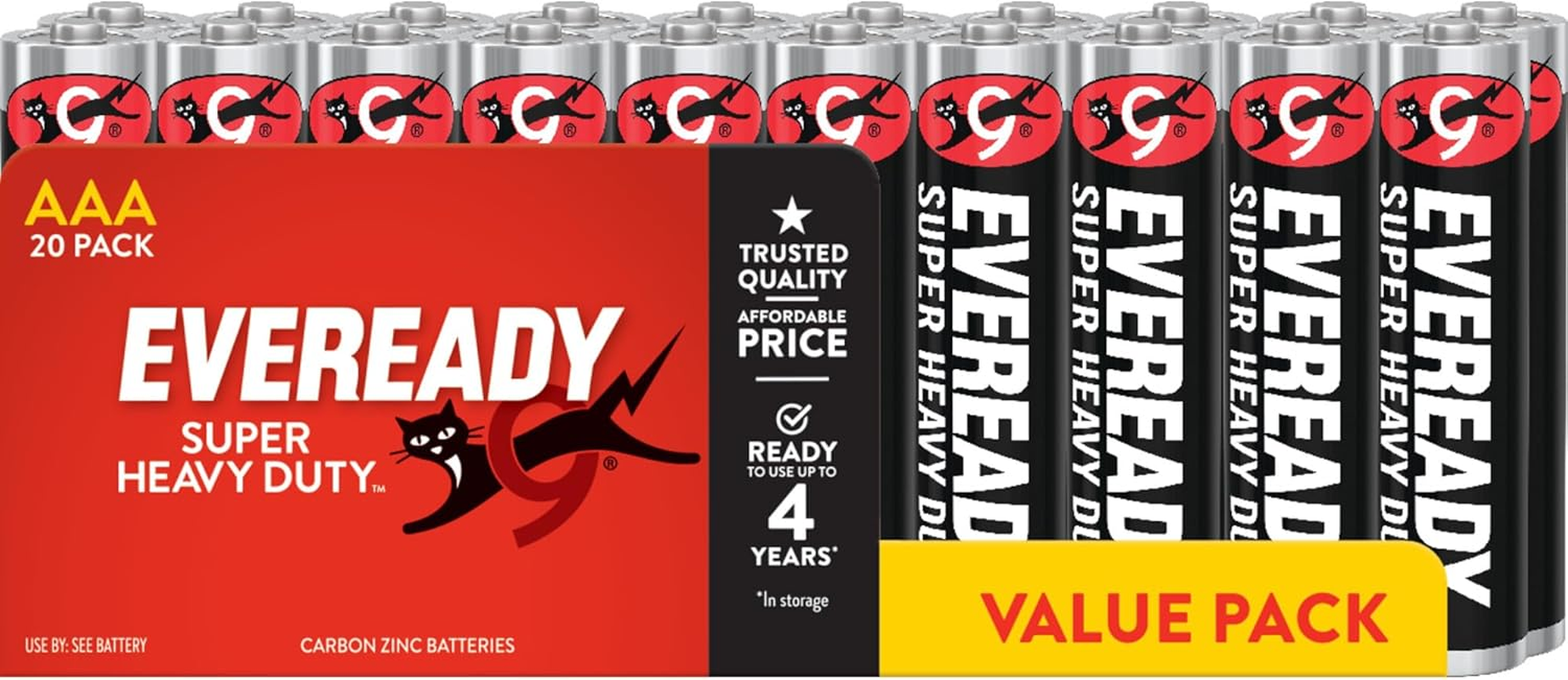 Eveready Super Heavy Duty AAA 20Pk Batteries image number 4