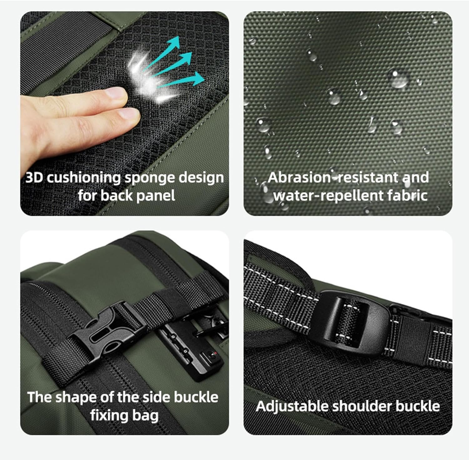 Travel Backpack with Vacuum System | Waterproof 48L Expandable Compression Backpack - Outdoor Bags for Urgency Adventure Business Trip Daily Commuting Scout Trail Fishing Tracking - Pink image number 4