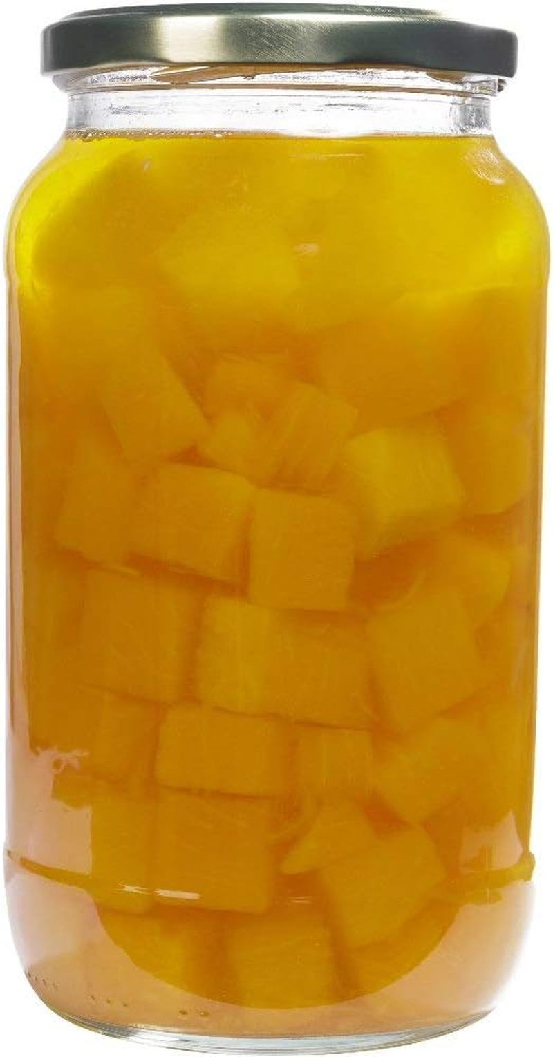 Mikken 6 X Preserving Jars 1 Litre with Screw Cap Gold with Funnel image number 2