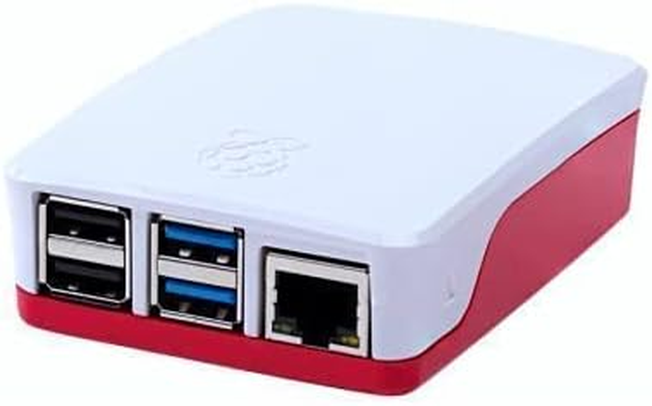 Raspberry Pi Official 4 Case, Red/White Raspberry Box for Official 4, Red/White (1876751) image number 4